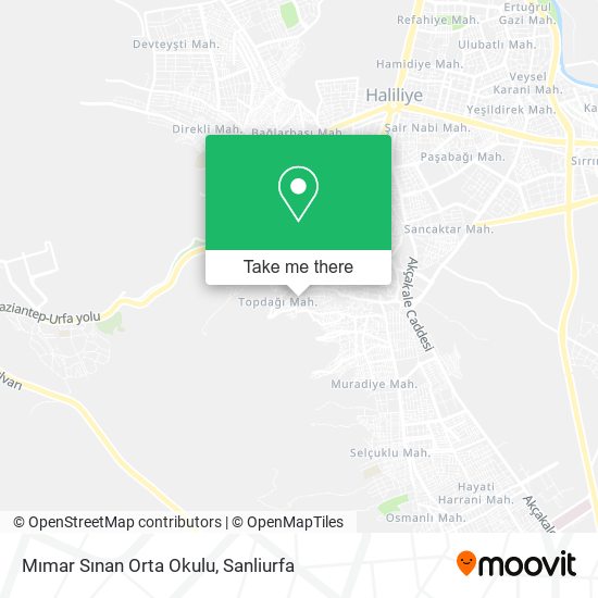 Mımar Sınan Orta Okulu map