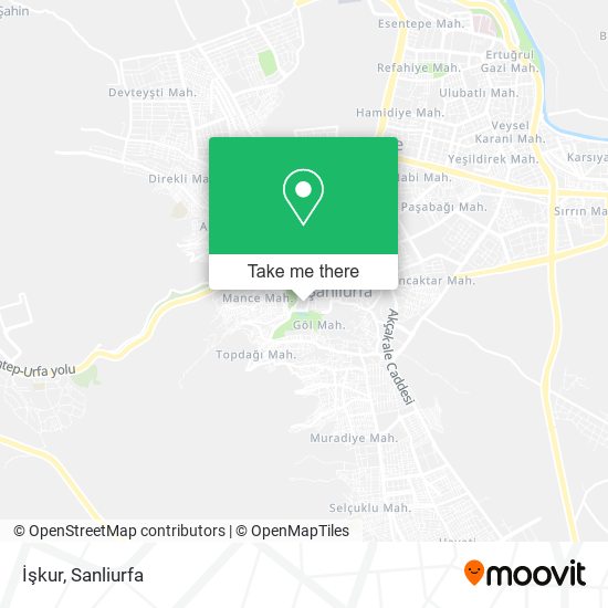İşkur map