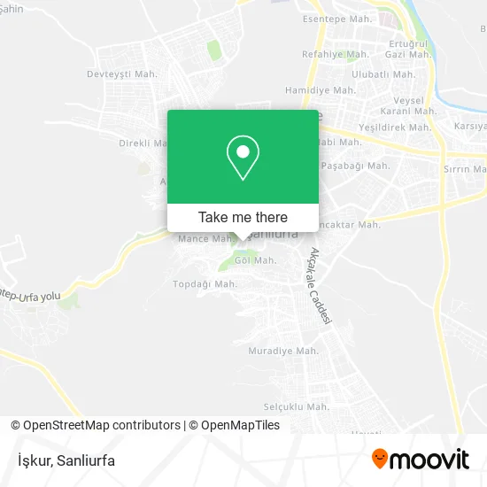 İşkur map