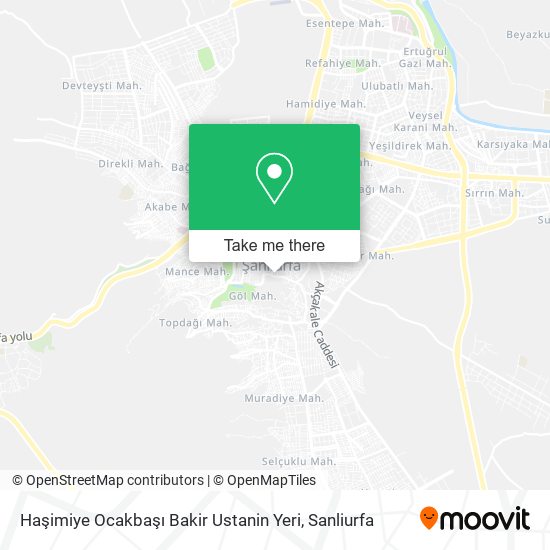 Haşimiye Ocakbaşı Bakir Ustanin Yeri map