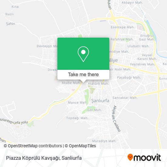 Piazza Köprülü Kavşağı map