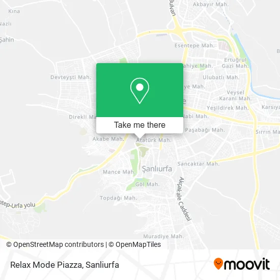 Relax Mode Piazza map