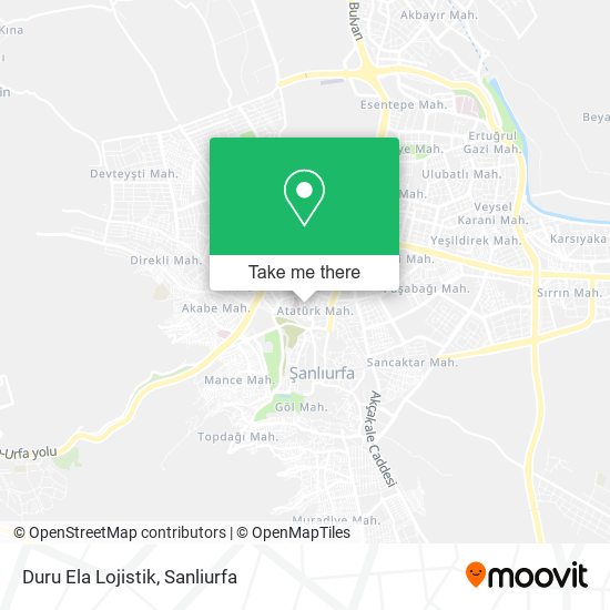 Duru Ela Lojistik map