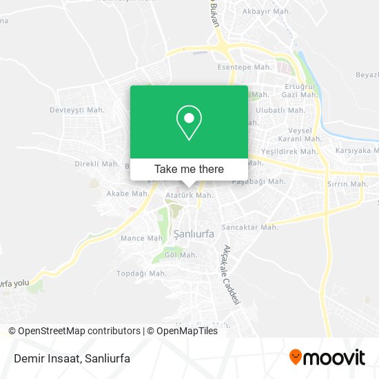 Demir Insaat map