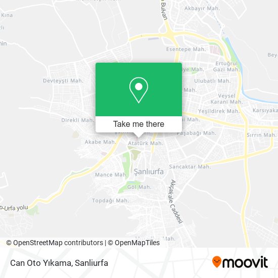 Can Oto Yıkama map
