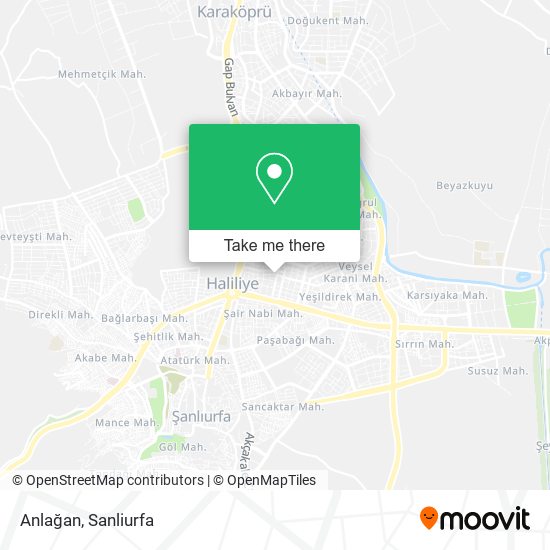 Anlağan map