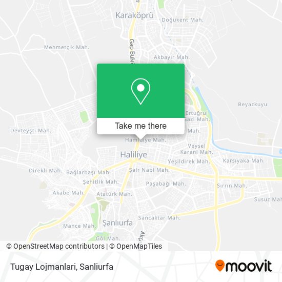 Tugay Lojmanlari map