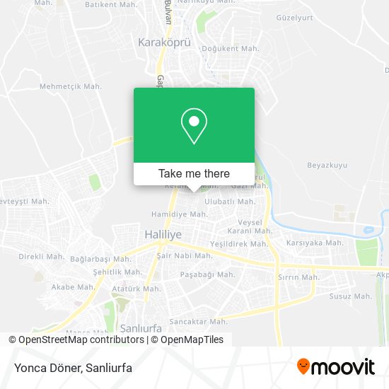 Yonca Döner map