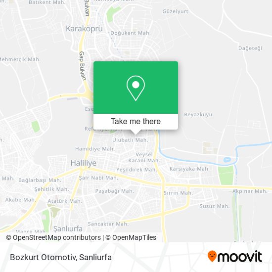 Bozkurt Otomotiv map