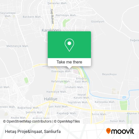 Hetaş Proje&İnşaat map