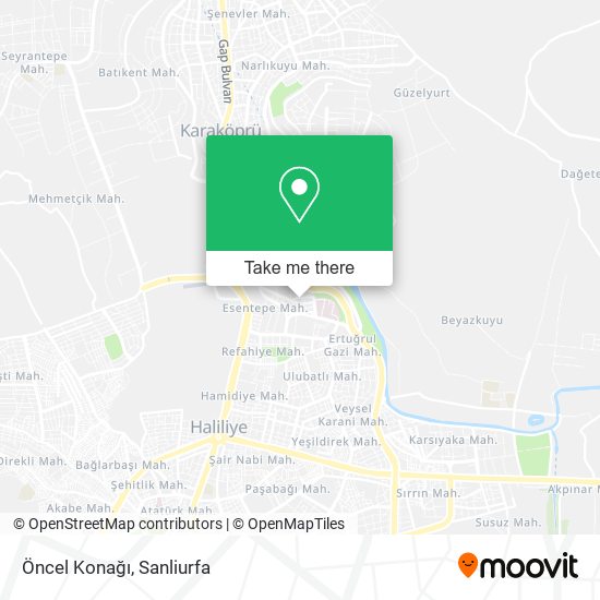 Öncel Konağı map