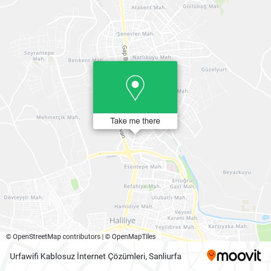 Urfawifi Kablosuz İnternet Çözümleri map
