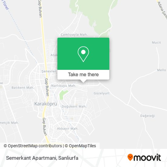 Semerkant Apartmani map
