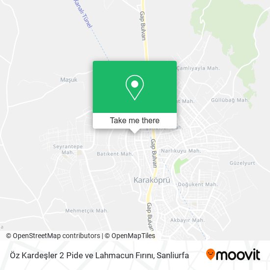 Öz Kardeşler 2 Pide ve Lahmacun Fırını map