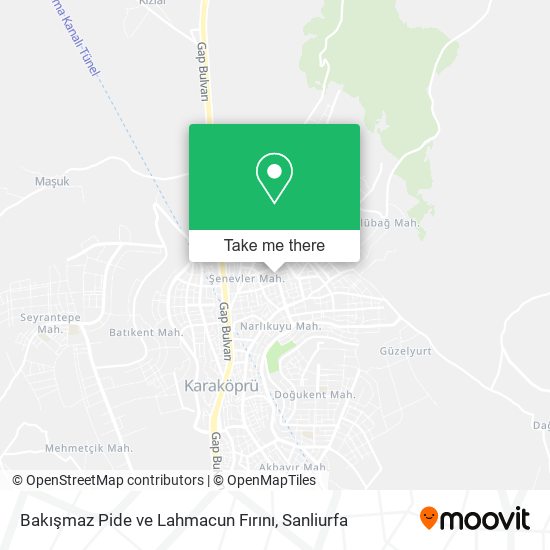 Bakışmaz Pide ve Lahmacun Fırını map