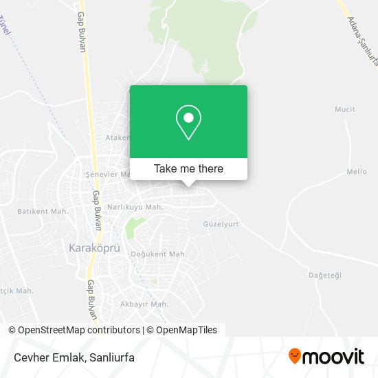 Cevher Emlak map