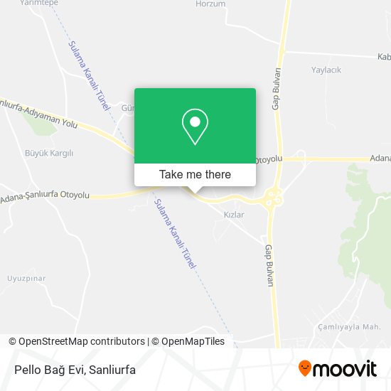 Pello Bağ Evi map