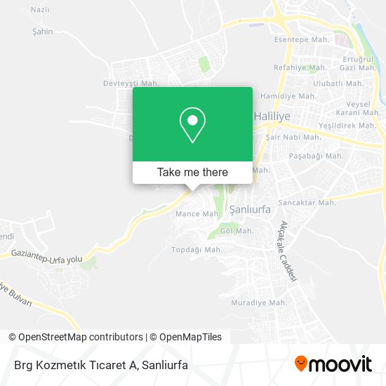 Brg Kozmetık Tıcaret A map