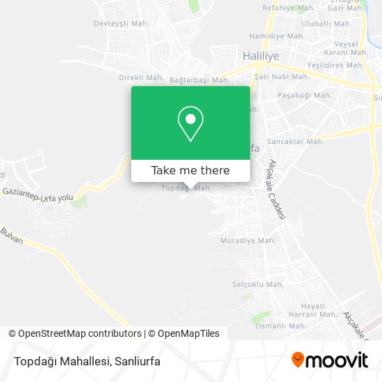 Topdağı Mahallesi map