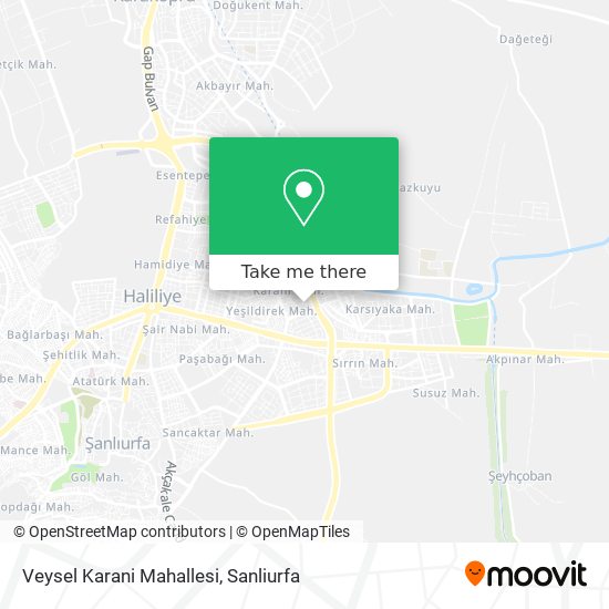 Veysel Karani Mahallesi map