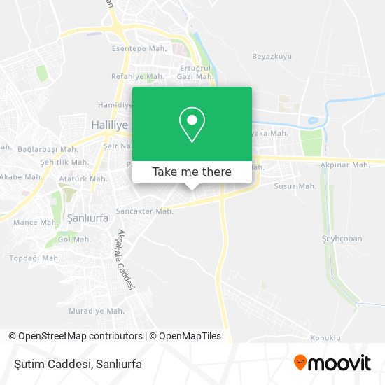 Şutim Caddesi map