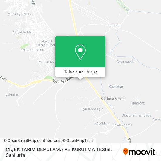 ÇİÇEK TARIM DEPOLAMA VE KURUTMA TESİSİ map