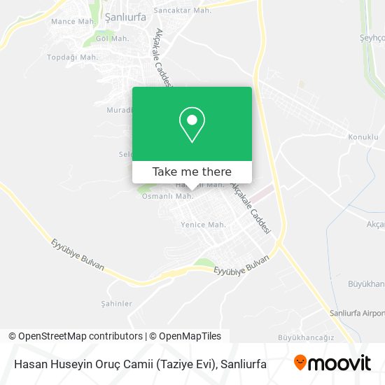 Hasan Huseyin Oruç Camii (Taziye Evi) map