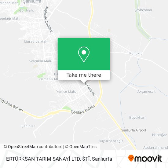 ERTÜRKSAN TARIM SANAYİ LTD. $TÎ map