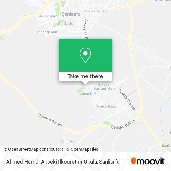 Ahmed Hamdi Akseki İlköğretim Okulu map