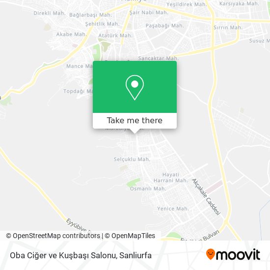 Oba Ciğer ve Kuşbaşı Salonu map