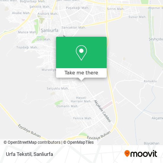 Urfa Tekstil map