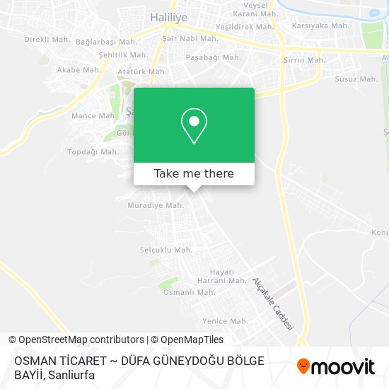 OSMAN TİCARET ~ DÜFA GÜNEYDOĞU BÖLGE BAYİİ map