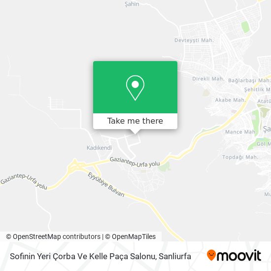 Sofinin Yeri Çorba Ve Kelle Paça Salonu map