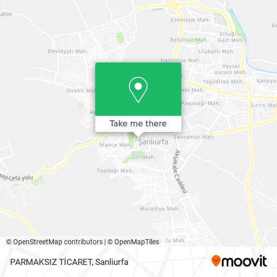PARMAKSIZ TİCARET map