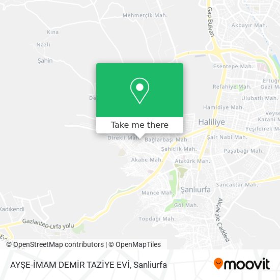 AYŞE-İMAM DEMİR TAZİYE EVİ map