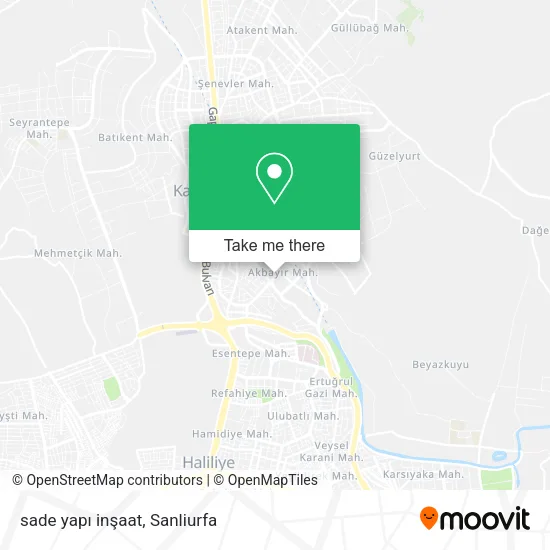 sade yapı inşaat map