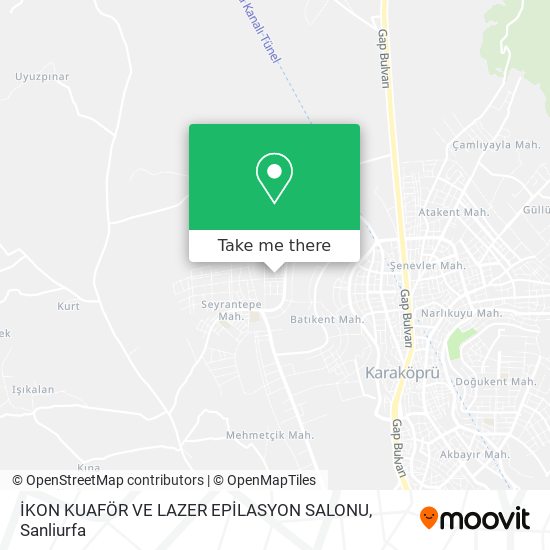 İKON KUAFÖR VE LAZER EPİLASYON SALONU map