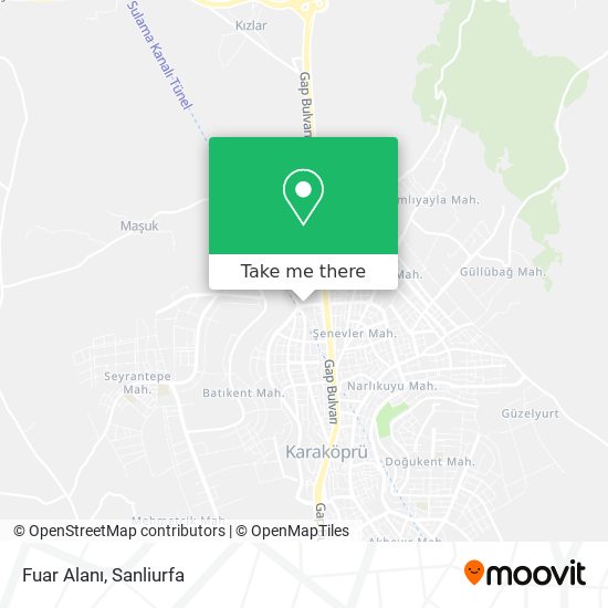 Fuar Alanı map