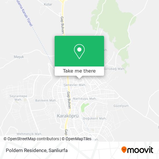 Poldem Residence map