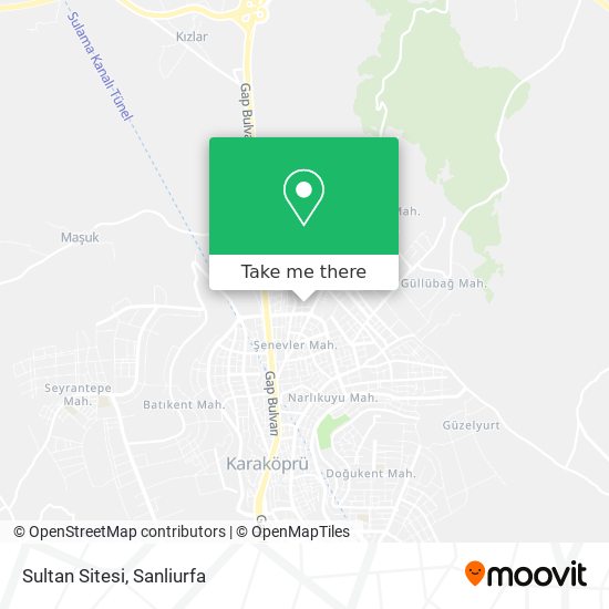 Sultan Sitesi map