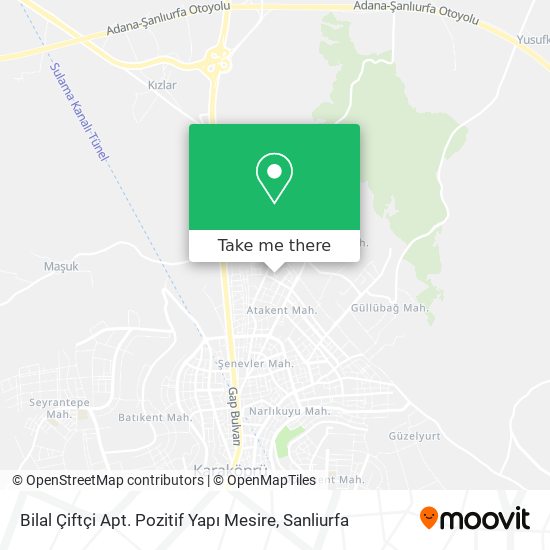 Bilal Çiftçi Apt. Pozitif Yapı Mesire map