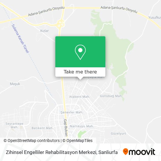 Zihinsel Engelliler Rehabilitasyon Merkezi map