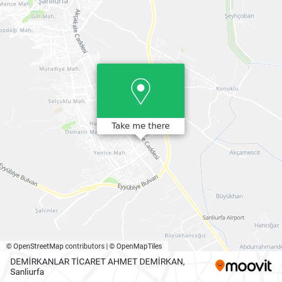 DEMİRKANLAR TİCARET AHMET DEMİRKAN map