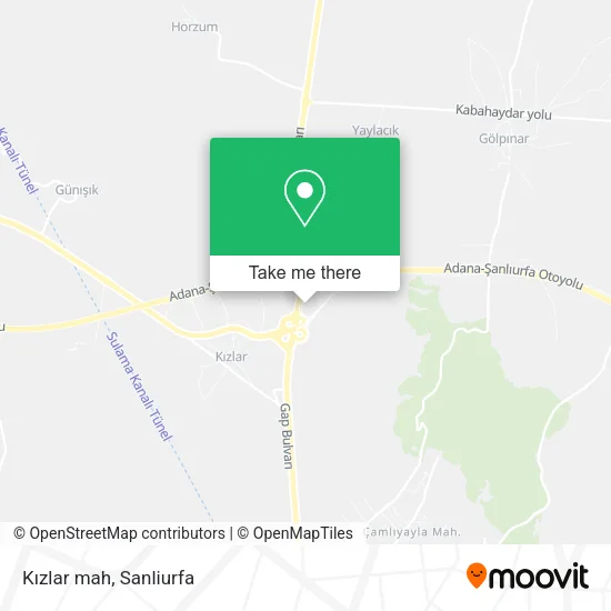 Kızlar mah map