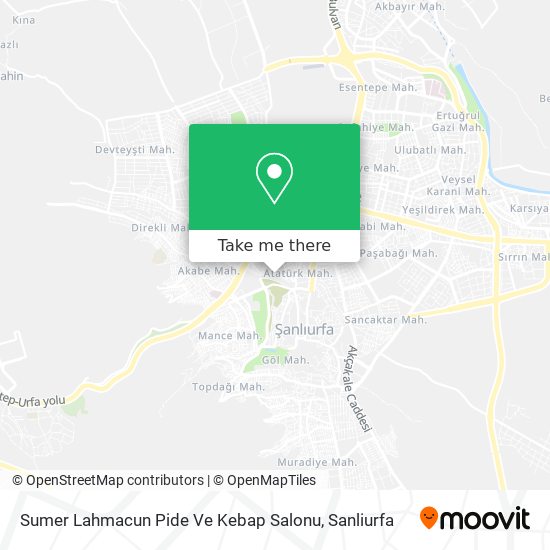 Sumer Lahmacun Pide Ve Kebap Salonu map