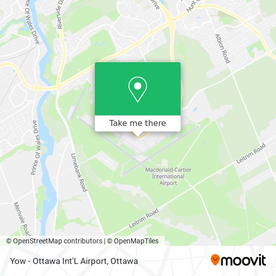 Yow - Ottawa Int'L Airport plan