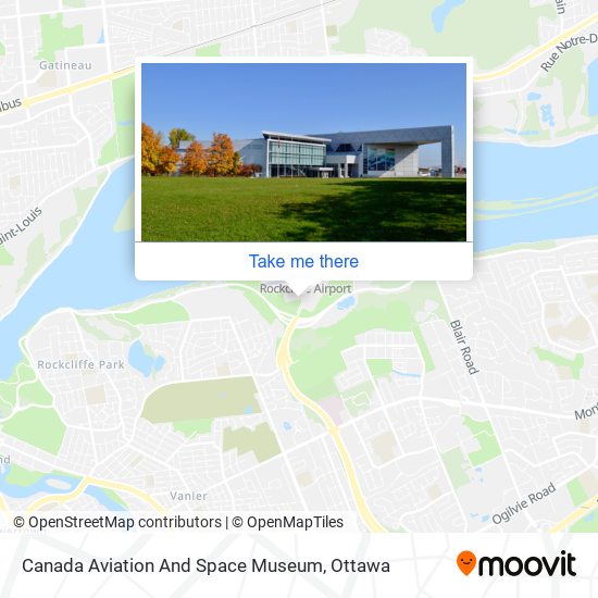Canada Aviation And Space Museum map