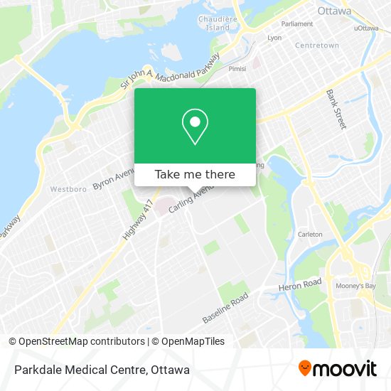 Parkdale Medical Centre map