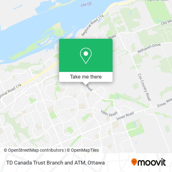 TD Canada Trust Branch and ATM plan