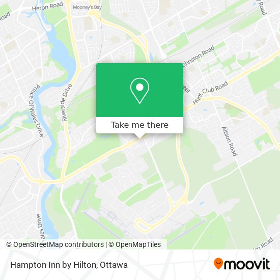 Hampton Inn by Hilton map